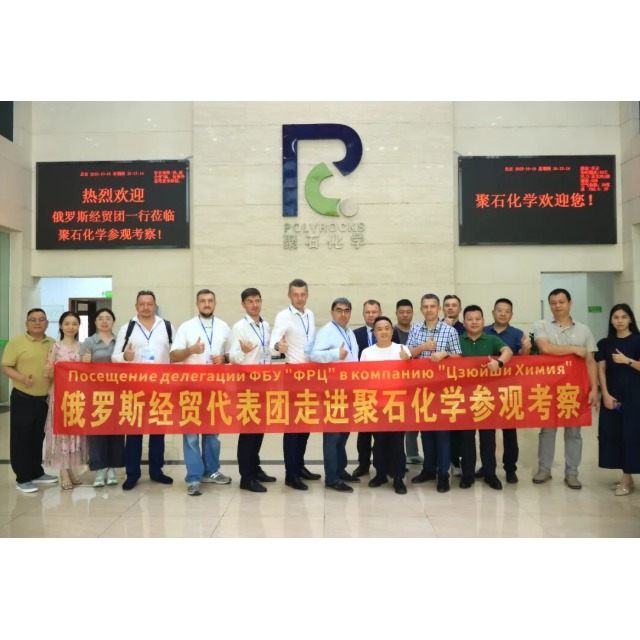 深化国际经贸合作，俄罗斯经贸代表团到访918博天堂(中国)官方网站化学考察交流